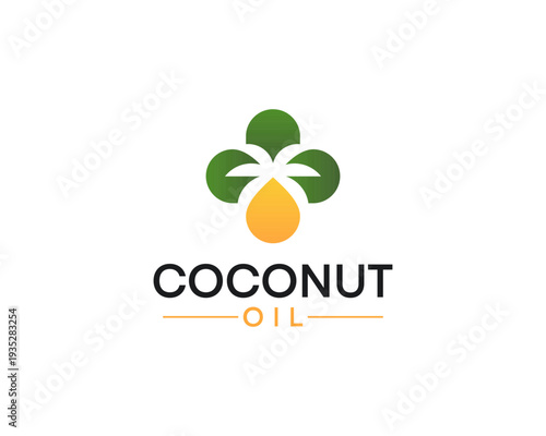 Coconut oil logo
