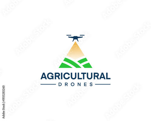 Agricultural drone logo