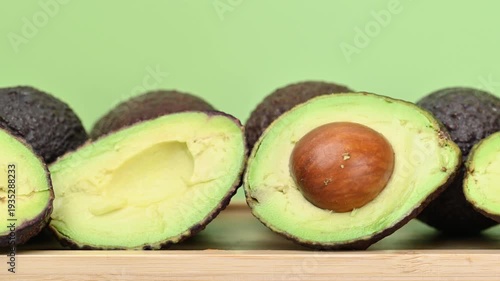  video of a Hass avocado