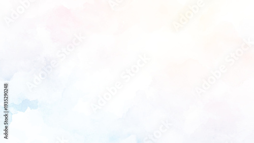 pastel sky blue background with soft puffy cloudy white center with faded vintage textured border

