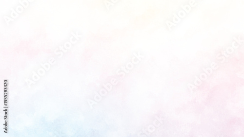 pastel sky blue background with soft puffy cloudy white center with faded vintage textured border
