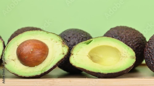  video of a Hass avocado