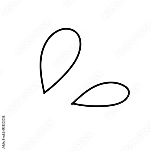 汗の線画イラスト_1