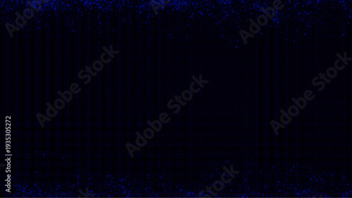Abstract Dark Blue Background with Grunge Texture and Subtle Vertical Lines Modern Corporate Web Banner Design Vector