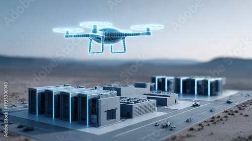 Drone's Eye View: An aerial...