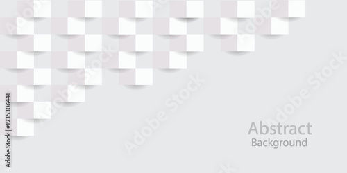 White abstract texture. Vector background 3d paper art style can be used in cover design, book design, poster, cd cover, flyer, website backgrounds or advertising.