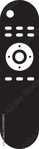 Modern remote control device for easy media navigation