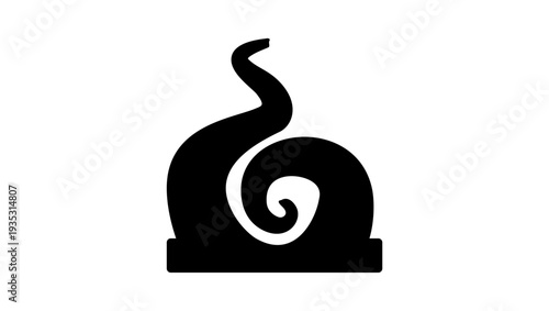 statue of two elephants,b lack isolated silhouette