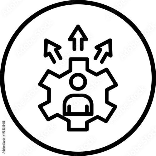 Skills Line Icon Style