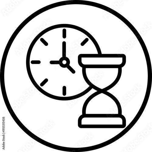 Deadline Line Icon Style