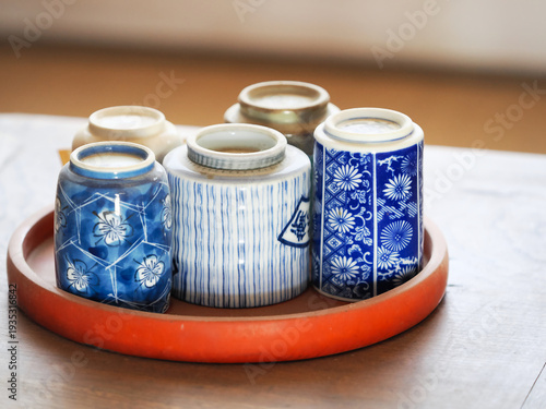 日本の湯飲み茶碗