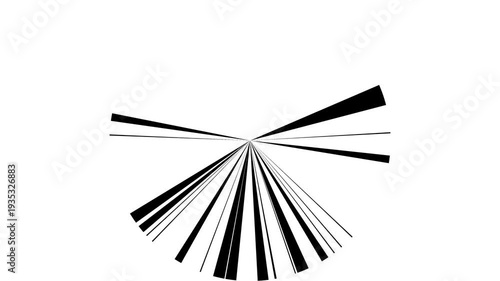 Kinetic Shape 91 – Dynamic Geometric Motion Graphics Animation, Abstract Moving Forms, Modern Minimal Design Elements for Promo and Social Media