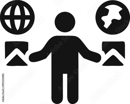 Global Content Sharing and International Image Distribution by a Media Professional Icon