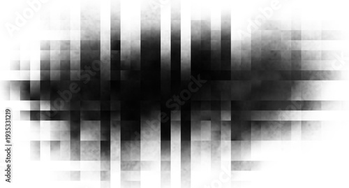Abstract pixelated smoke cloud isolated for commercial use