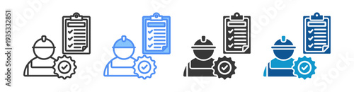 Predictive Icon Set Multiple Style Collection