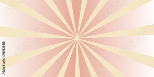 Circus background and spiral retro rays vector pattern. Vintage poster of red white sun or star burst radial lines with grunge texture, circus, carnival, summer fair or chapiteau backdrop,eps.10