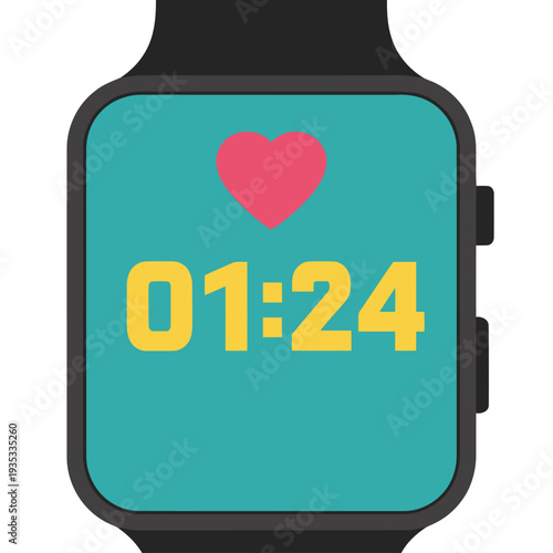 A smartwatch displays metabolic health data ? sleep, hydration, glucose, and activity levels. Clean, modern design with a bright blue background and yellow text. Focus on health tracking.