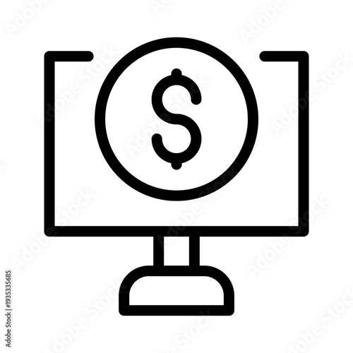 Secure Online Banking Icon Set for Digital Financial Management and Mobile Payment Platforms