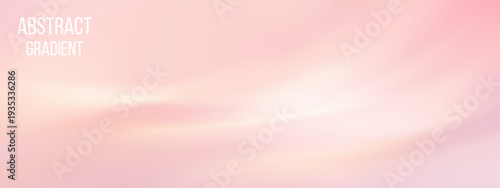 Soft tone of cream gradation bg with plain rose and beige color in luxury pastel wave texture. The cream gradation bg shows plain elegant smooth surface.