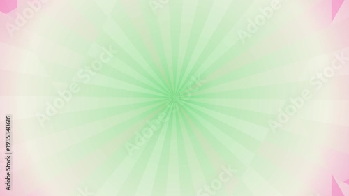 Soft Focus Green Radial Pattern Background.