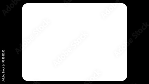 4K Super 8 Film Frame with Sprocket Hole for Retro Vintage Effects, 35mm cine film strip with empty frames.
35mm Film Frame Edge Matte Seamless 4K Video, 4K Video Overlay Background Loop.