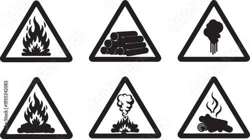 Black tent and campfire illustration a striking outdoor scene silhouette