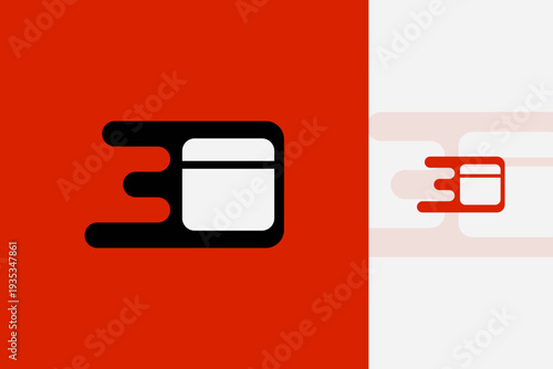 Premium Colorful Package Delivery Logo Modern Courier Shipping Service Vibrant Brand Identity Vector Template