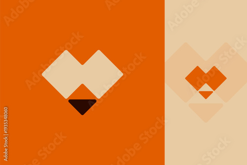 Premium Colorful Pencil Logo Modern Creative Studio Education Brand Vibrant Identity Vector Template