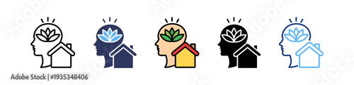 Mindful Living multiple icon