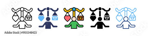 Life Balance multiple icon