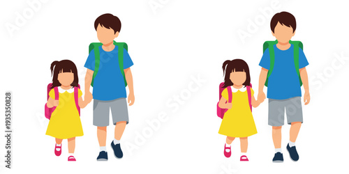 Plumbers working on pipes with transparent background