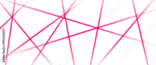 Pink Neon Laser Grid On Transparent Backgroun