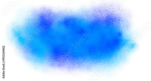 Deep Blue Ink Splash and Spray Paint Mist for Modern Artistic Background