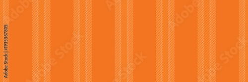 Cool textile seamless vector, furniture lines texture pattern. Random stripe vertical fabric background in bright and orange colors.