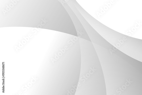 Abstract minimalist white and gray curve modern background. texture white pattern. vector illustration