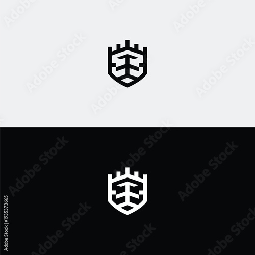 A bold graphic logo features a stylized crown and shield motif, representing strength, regal authority, and ultimate security.
