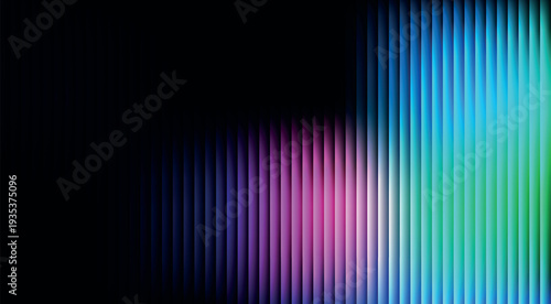 
fractal glass gradient colorful wave blurred background,Vertical striped glass background Wavy glass texture, striped frosted surface