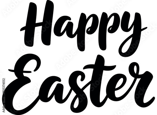 Christian Easter Easter typography, inspirational religious lettering