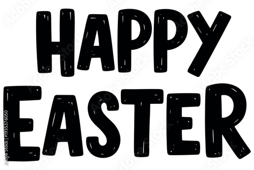 Christian Easter Easter typography, inspirational religious lettering