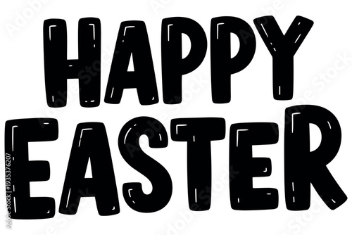 Christian Easter Easter typography, inspirational religious lettering