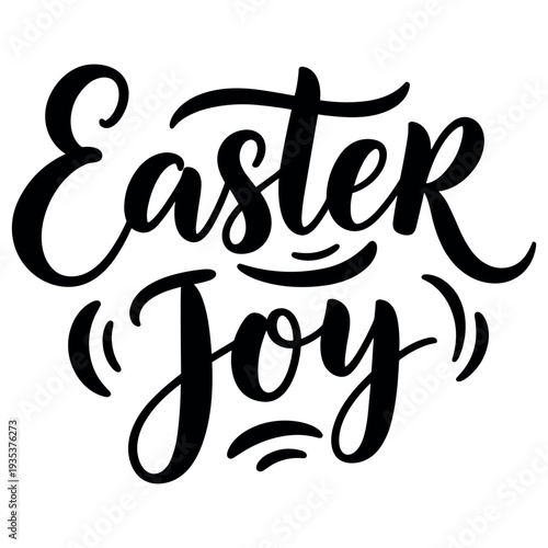 Christian Easter Easter typography, inspirational religious lettering