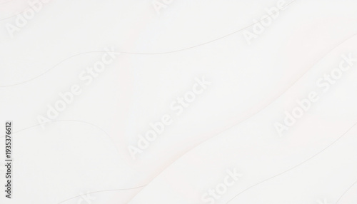White background abstract minimal soft wave curve line texture clean light