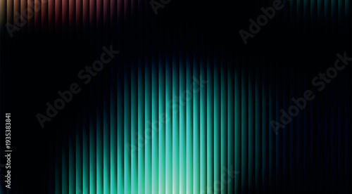 Foto fractal glass gradient colorful wave blurred background,striped frosted surface,