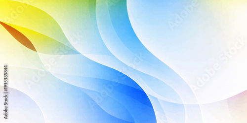 Smooth abstract blue background featuring a futuristic vector design with flowing gradient waves and light motion curves for an elegant wallpaper texture