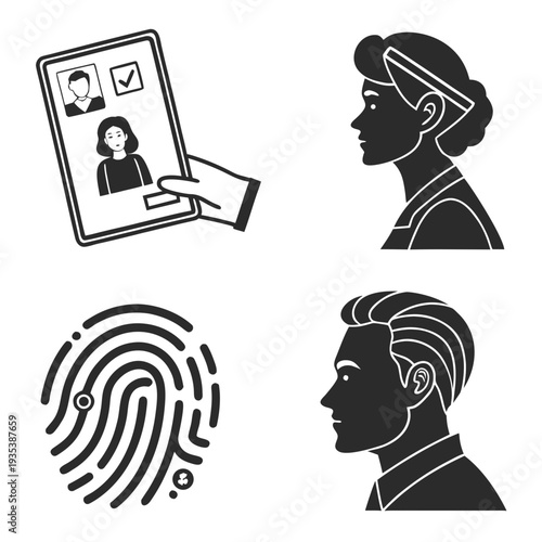 Biometric identification methods for secure verification