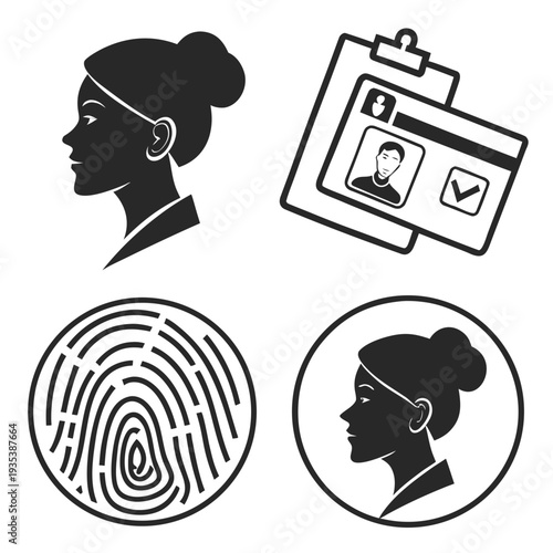 Biometric authentication and identification methods