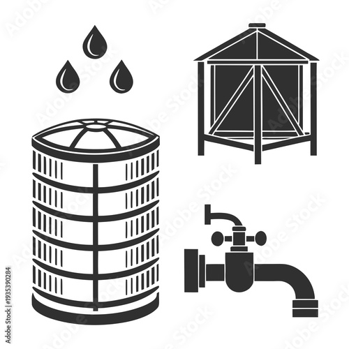 Water storage and distribution system
