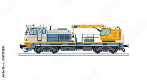 Specialized Train with Crane