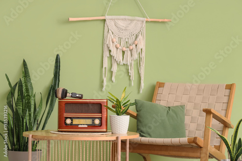 Interior of stylish living ...