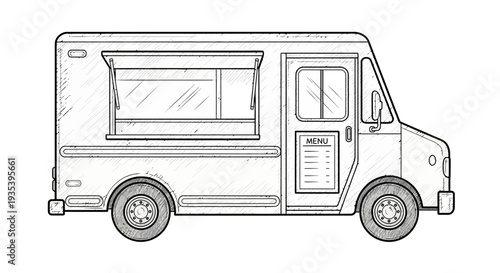 Food Truck Sketch